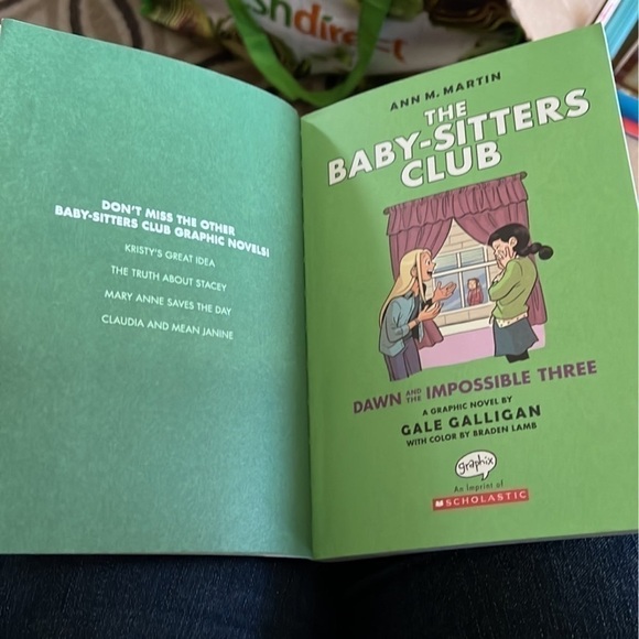 THE Baby-Sitters Club 5 - Dawn and the Impossible Three (paperback) EUC - Picture 6 of 8